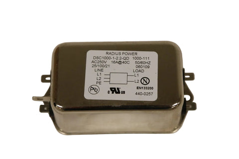Star Trac 440-0257 EMI Filter Front View