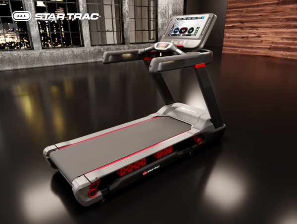 STAR TRAC 10 SERIES FREERUNNER TREADMILL W LCD