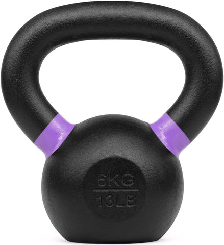 16 KG Competition Kettlebell - Single Piece Casting - KG Markings - Full  Body Workout