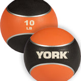 York Barbell Rubber Medicine Balls - 6 - 20 LBS