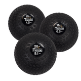 Body Solid Slam Ball - Black Tread Tire Medicine Ball 10 - 20 lbs.