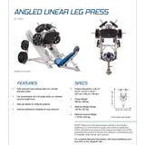Hoist Angle Linear Leg Press - CF-3355