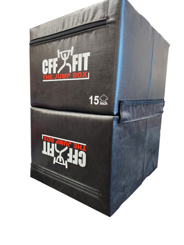 The Jump Box”  CFF's 4N1 High Density Soft Plyo Box; 500 lb capacity – CFF  STRENGTH EQUIPMENT (CFF FIT)