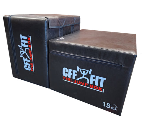 The Jump Box”  CFF's 4N1 High Density Soft Plyo Box; 500 lb
