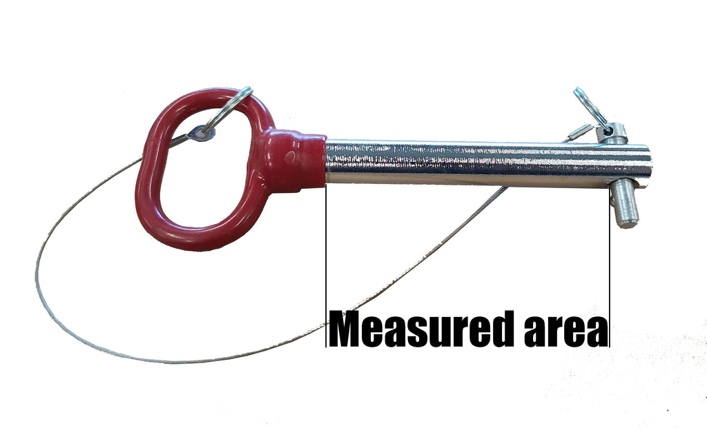 GYM EQUIPMENT HITCH PIN W/LANYARD & LINCHPIN CFF STRENGTH EQUIPMENT