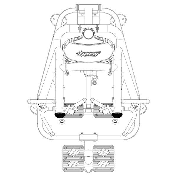Hoist Chin/Dip Assist RS1700 CFF STRENGTH EQUIPMENT (CFF FIT)