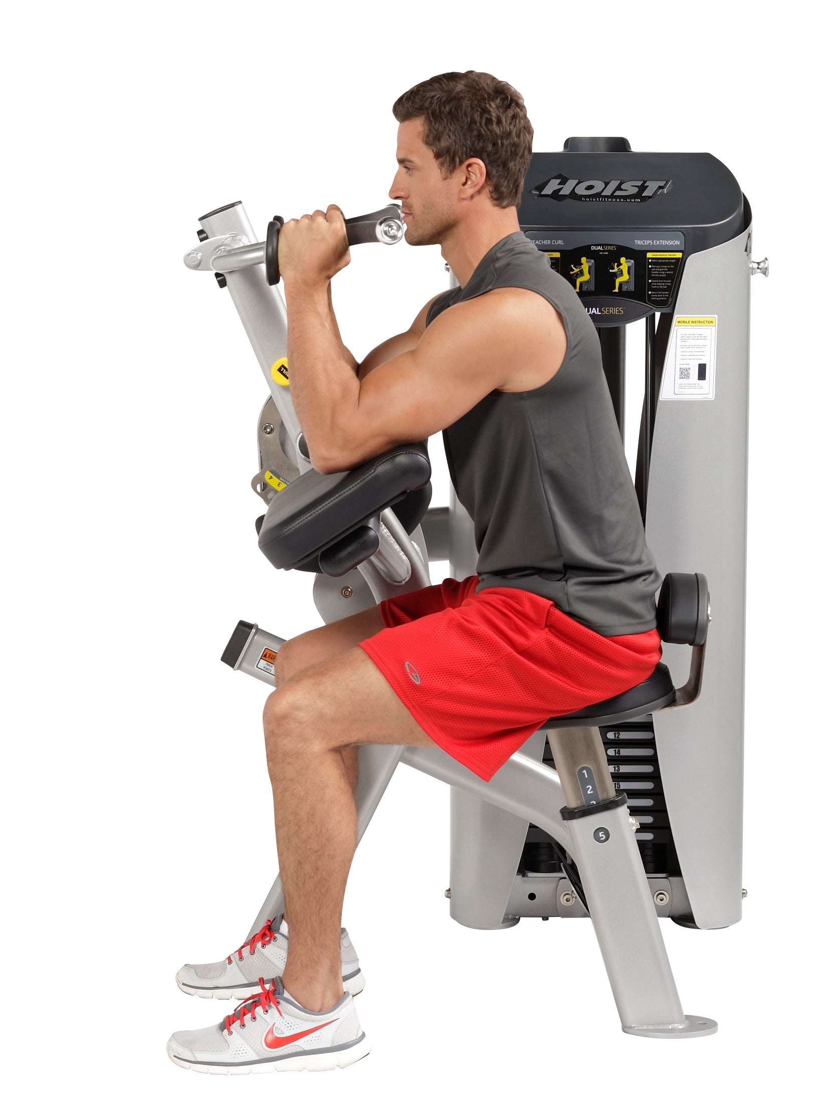 Hoist Fitness Bicep Tricep - HD-3100 | CFF Strength Equipment