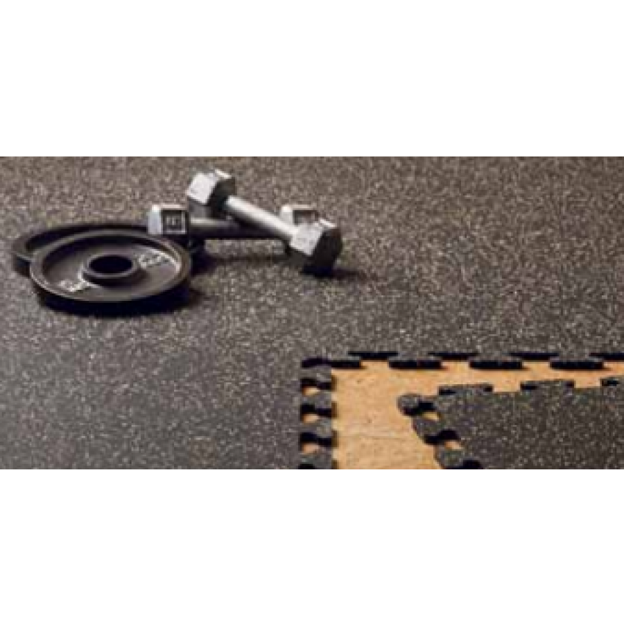 Regupol Aktivlok Interlocking Puzzle Tile - Rubber Gym Flooring