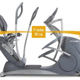 octane fitness xr6000 recumbent elliptical dimensions