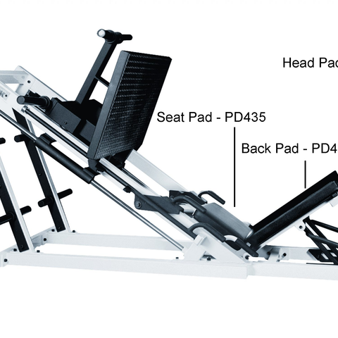 York Barbell  STS Leg Press Replacement Pads