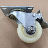 Replacement Rolling Swivel Caster with Lock Mechanism