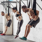 CFF WALL CEILING MOUNTED PULL UP BAR - ring dips