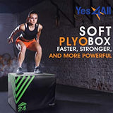 Yes4All 3 in 1 Foam Plyo Box, Plyometric Box Platform for Crossfit, Jump Training, MMA & Conditioning