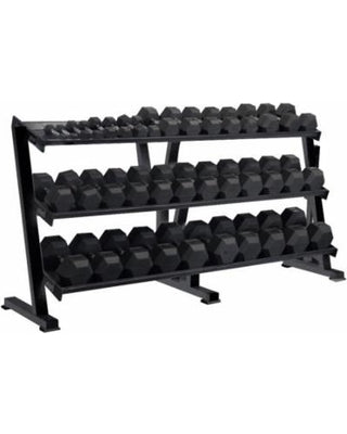 YORK HEX PROFESSIONAL TRAY DUMBBELL RACK