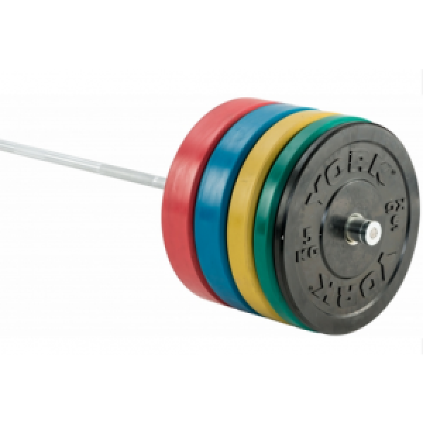 York Barbell YORK USA lb Color Rubber Training Bumper Plate 29085 29090