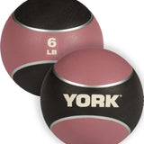 York Barbell Rubber Medicine Balls - 6 - 20 LBS